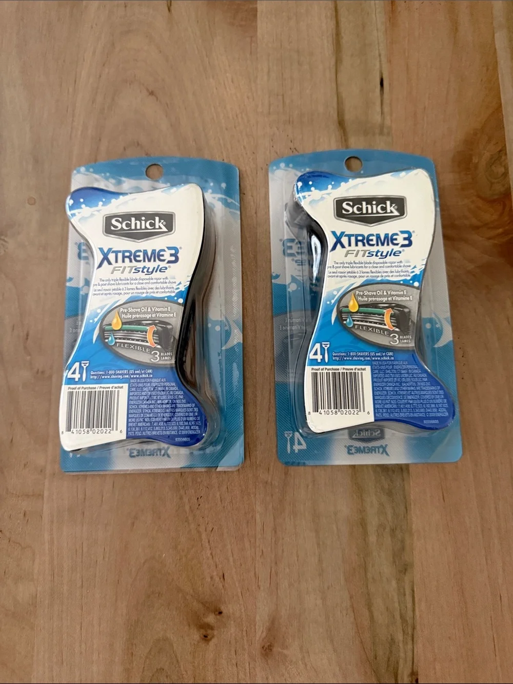 Schick xtreme3 fitstyle